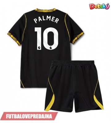 Lacne Dětský Futbalové dres Chelsea Cole Palmer #10 2026-27 Krátky Rukáv - Preč (+ trenírky)